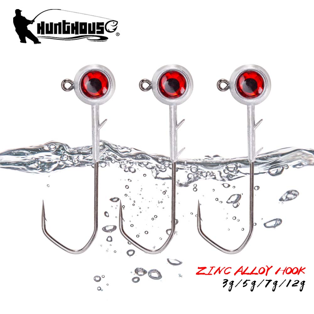 Fishing Hook Offset - Hunthouse الصيد هوك مجموعة سبائك الزنك