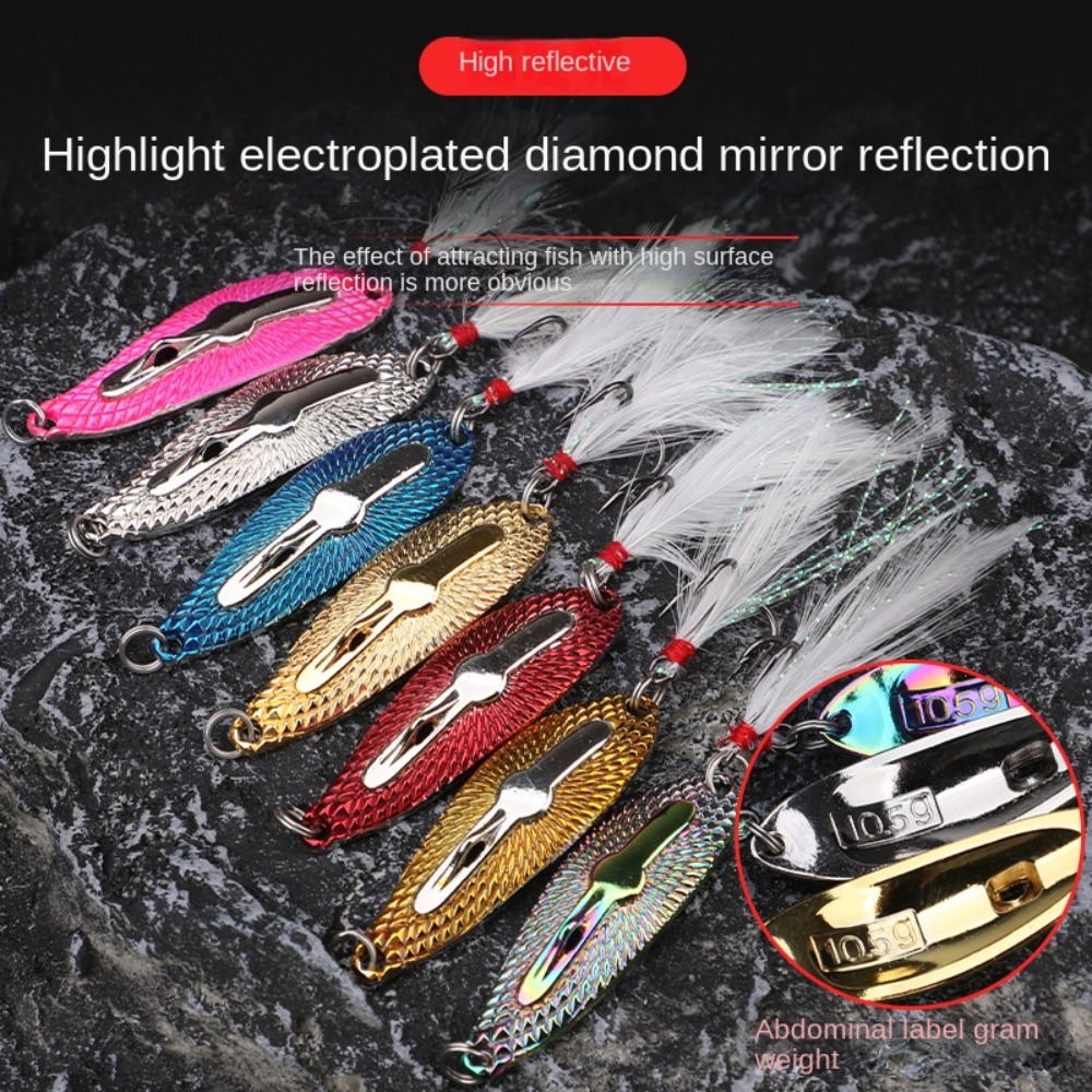 Fishing Hook Treble - طعوم صيد معدنية صناعية ، طعوم