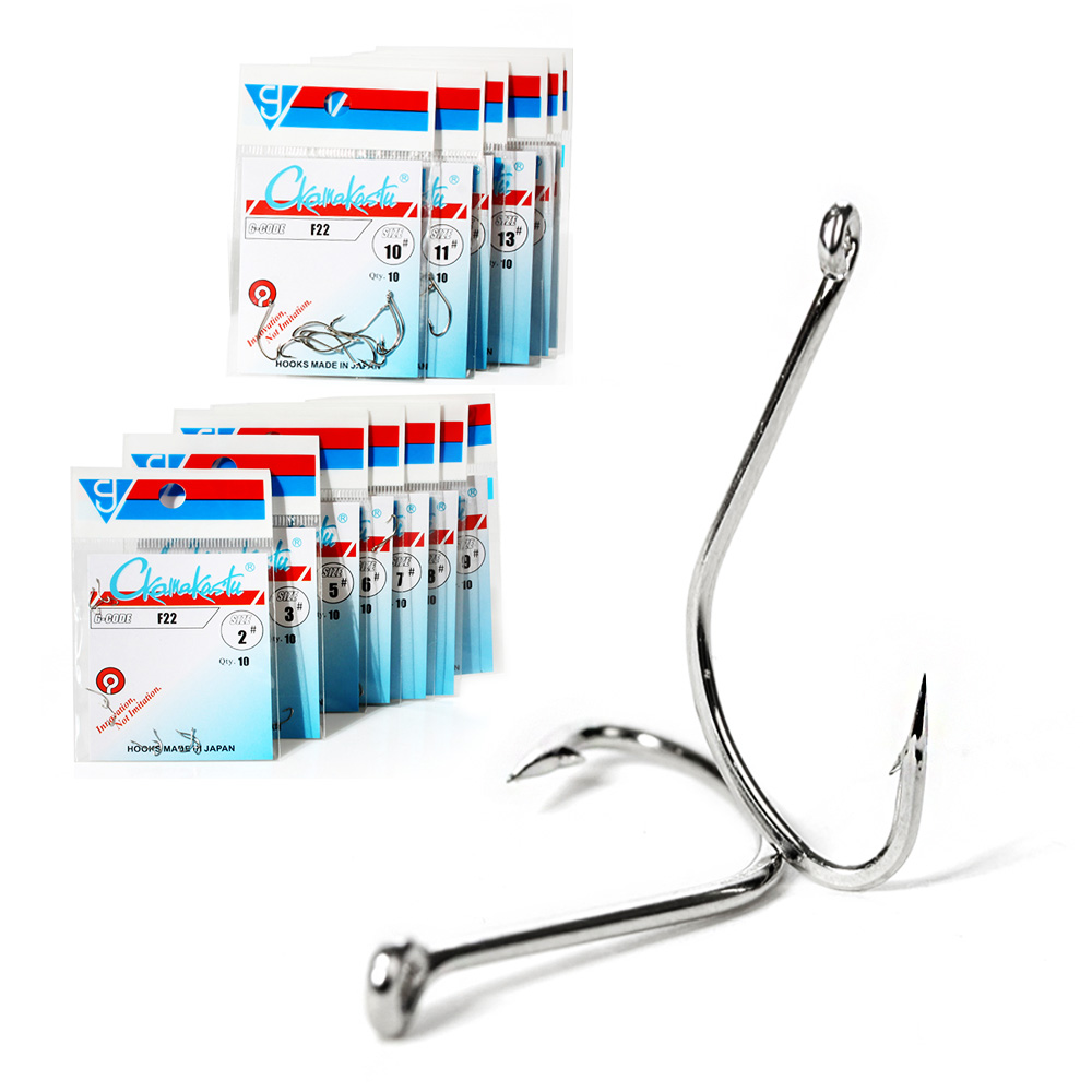 Ckamakastu F22 الأبيض المياه ا - مراجعة Fishing Hook Offset وسعره