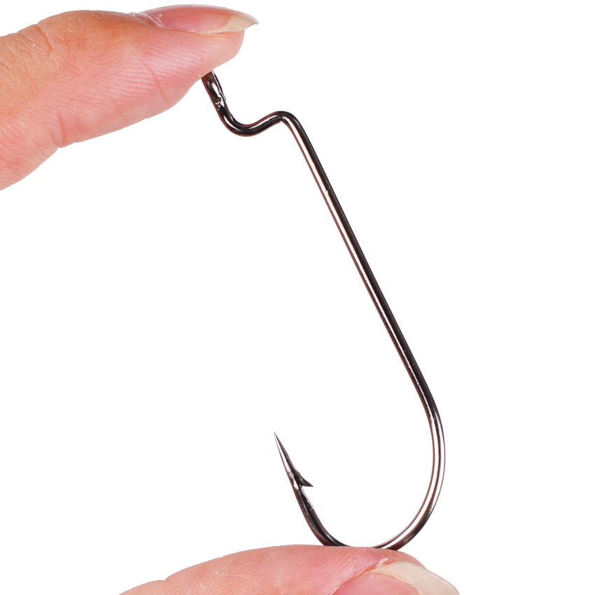 100 قطعة/الوحدة خطاف صيد السمك - مراجعة Fishing Hook Offset وسعره