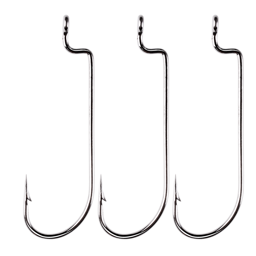 100 قطعة/الوحدة خطاف صيد السمك - مراجعة Fishing Hook Offset وسعره