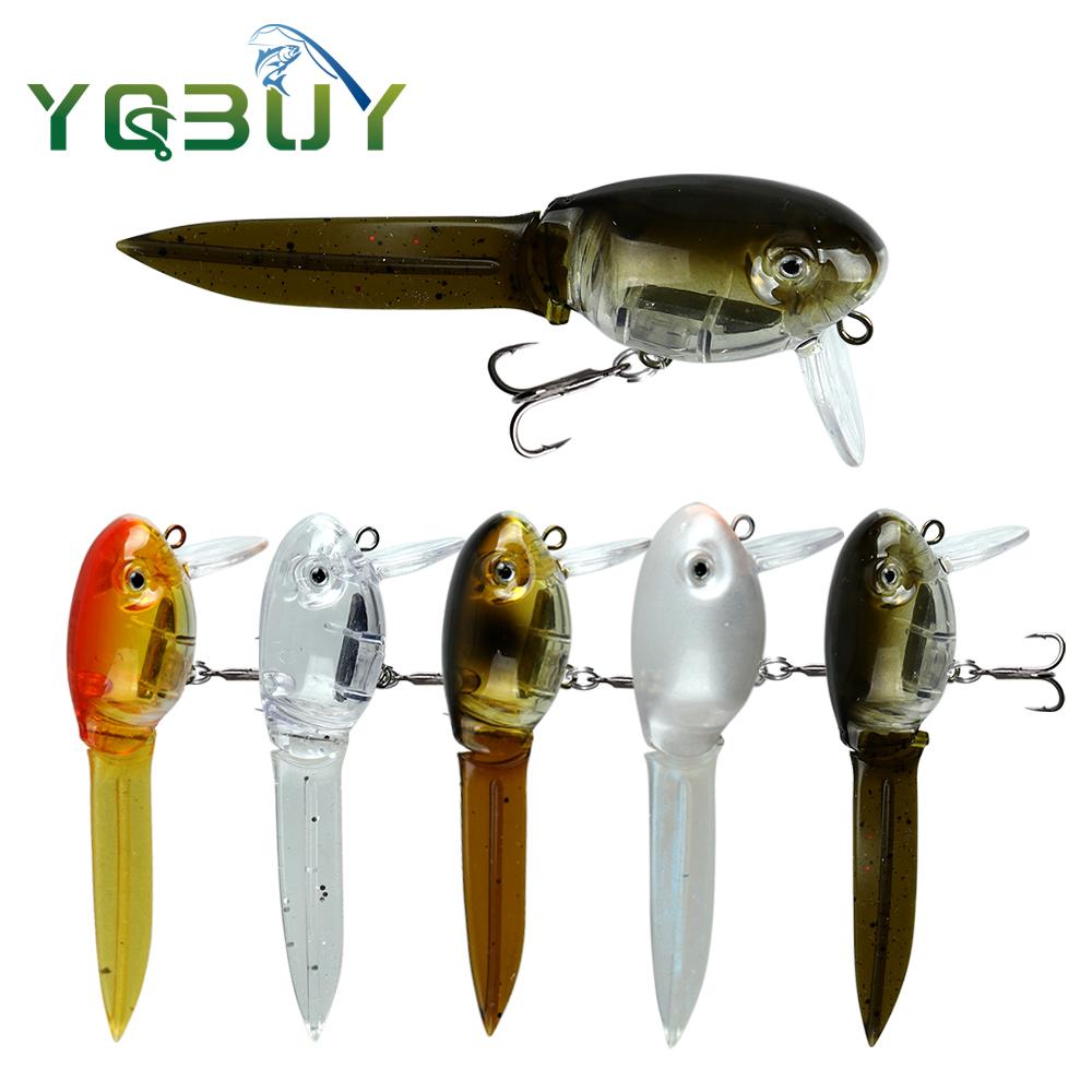 1 قطعة طعم صيد صناعي صلب على ش - مراجعة Fishing Hook Treble وسعره